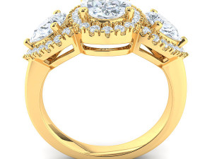 fancy ring 3D Print Model