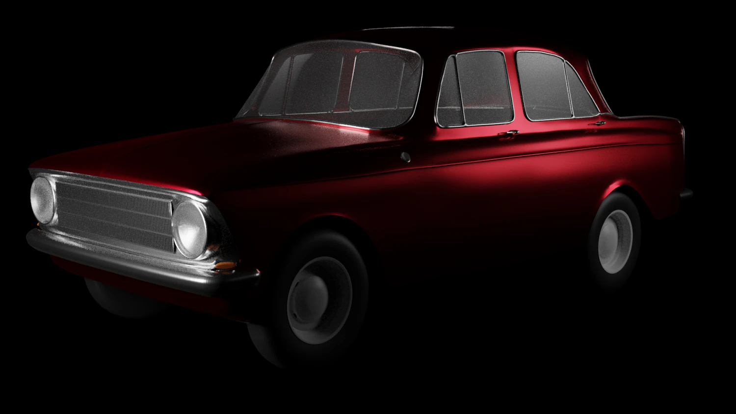 moskvich-408 3D Model .c4d .max .obj .3ds .fbx .stl .blend