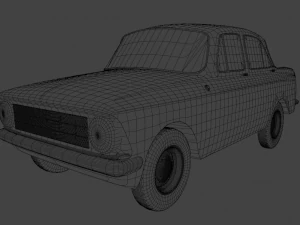 moskvich-408 3D Model