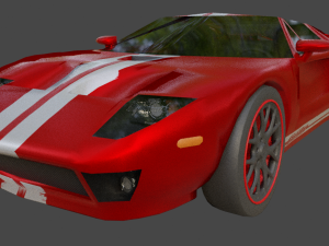 F ord gt 2005 3D 模型