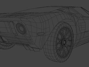 F ord gt 2005 3D Model