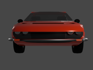 lamborgini jarama Modelo 3D