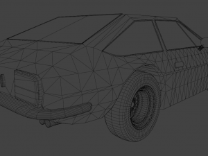 lamborgini jarama Modelo 3D
