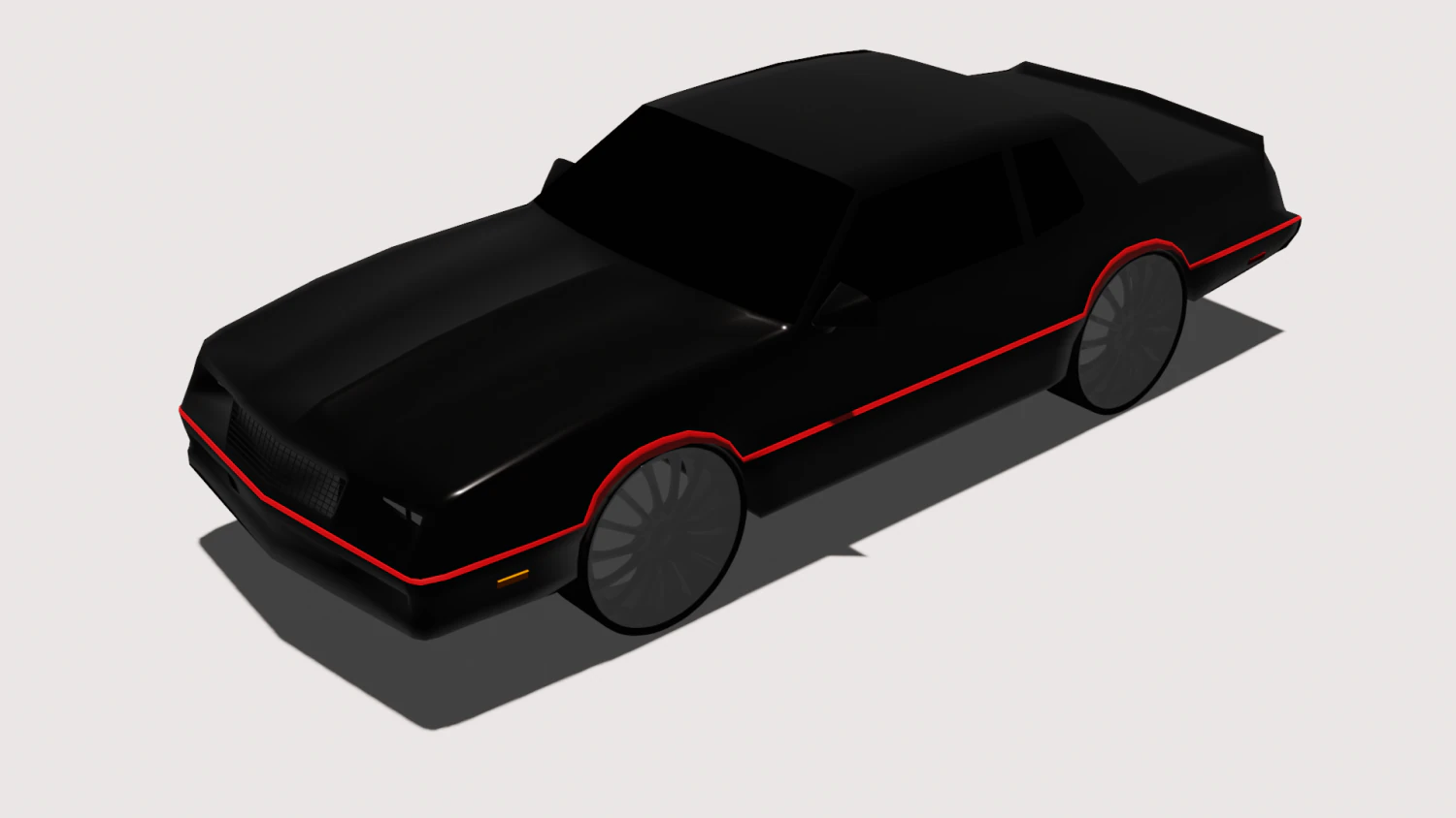 chevrolet monte carlo 1989 3D Model .c4d .max .obj .3ds .fbx .stl .blend 