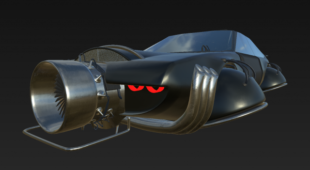 lamborgini jaramacyberpunk 3D Model .c4d .max .obj .3ds .fbx .stl .blend 
