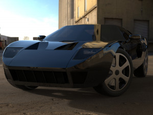 fordgt 2005 3D 模型