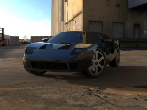 fordgt 2005 3D Model