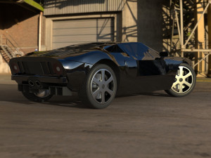 fordgt 2005 3D 模型