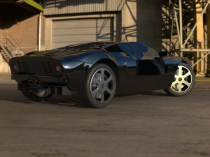 fordgt 2005 3D Model