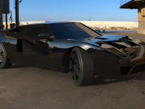 fordgt 2005 3D 模型