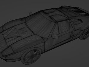 fordgt 2005 3D 模型