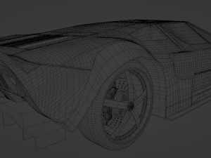 Fordgt nikki nfs carbon 3D Model