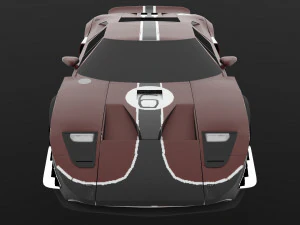 Fordgt nikki nfs carbon 3D Model