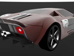 Fordgt nikki nfs carbon 3D 模型