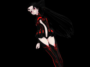 mmd 모델 미쿠미쿠댄스 3D 모델