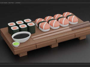 sushitoon 3D Model