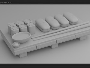 sushitoon 3D Model