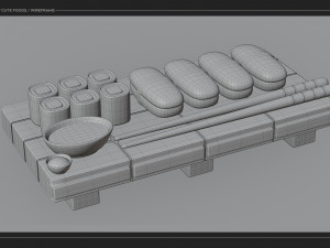 sushitoon 3D Model