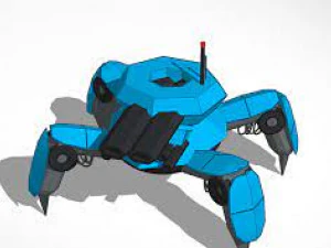 스파이더봇 3D 모델