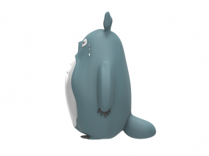 Totoro toy sample Modello 3D