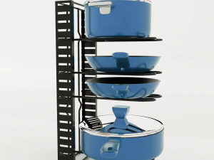serving cookware sets 3D Model