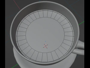 cup with tea 3D Model