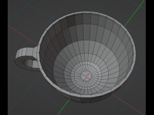 cup with tea 3D Модель