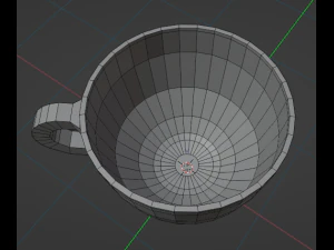 cup with tea 3D Model