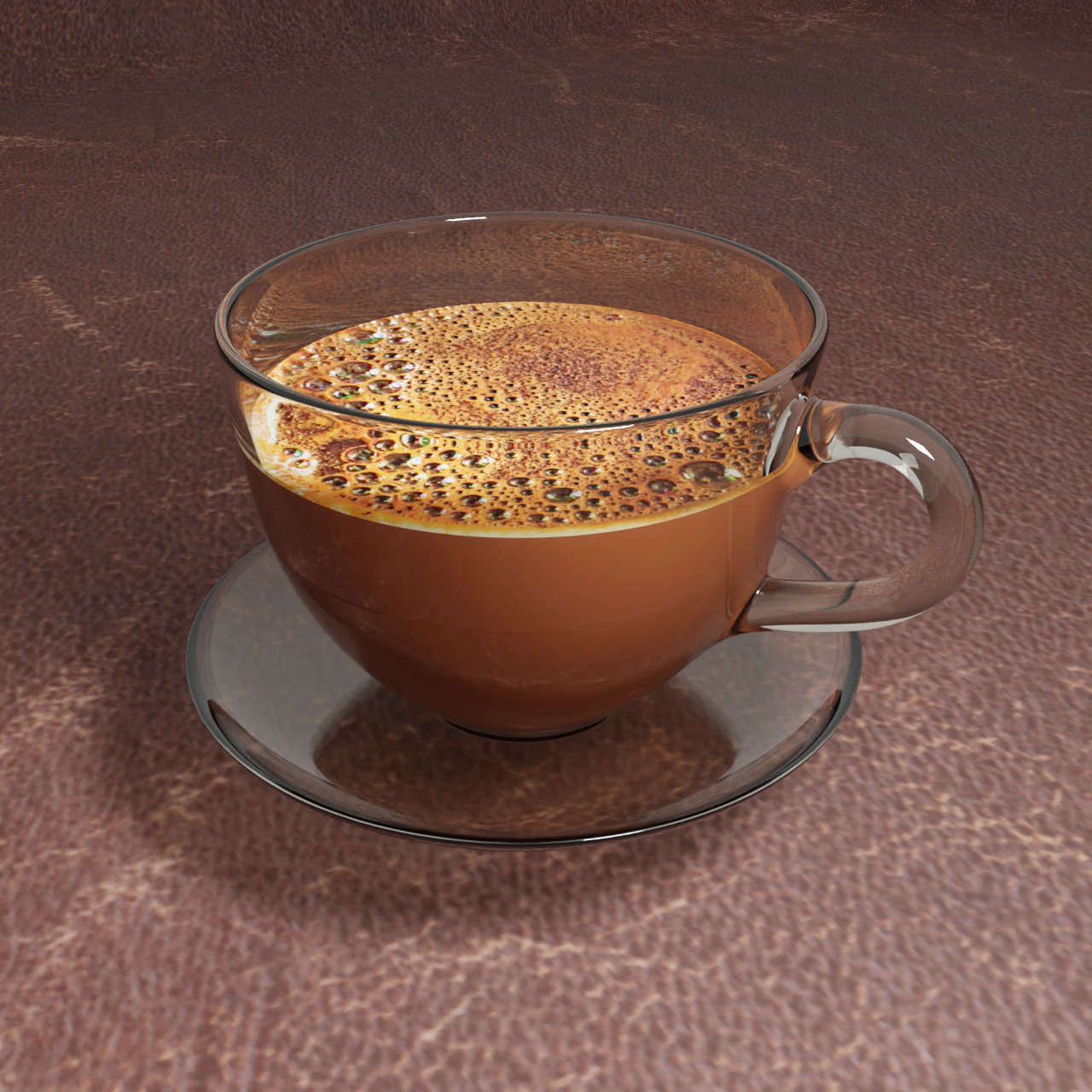 cup with tea 3D Model .c4d .max .obj .3ds .fbx .stl .blend