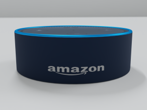 amazon echo dot 3D 模型