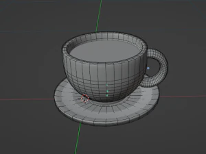 Tasse 3D Modell
