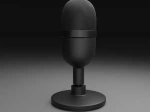 microphone 3D 模型