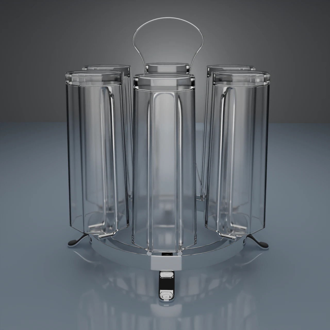 glass set 3D Model .c4d .max .obj .3ds .fbx .stl .blend 
