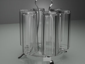 glass set 3D 모델