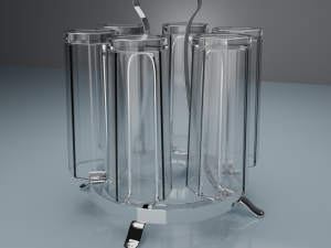 glass set 3D 모델
