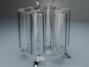 glass set 3D Model
