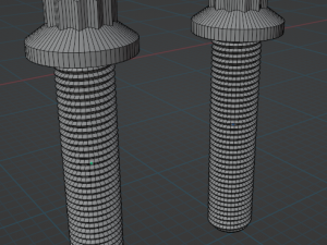 bolts and nuts 3D Model