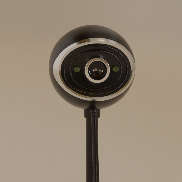 webcam 3D Model .c4d .max .obj .3ds .fbx .stl .blend 