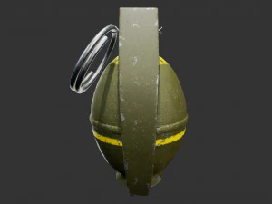 m26 frag grenade 3D Model
