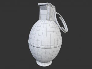 m26 frag grenade 3D Model