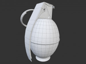 m26 frag grenade 3D 모델