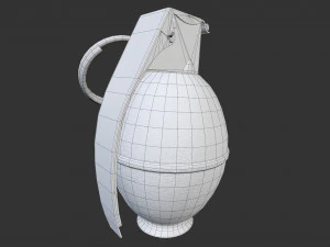 m26 frag grenade 3D Model