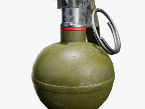 m33 frag grenade Modelo 3D