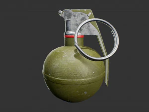 m33 frag grenade 3D Model