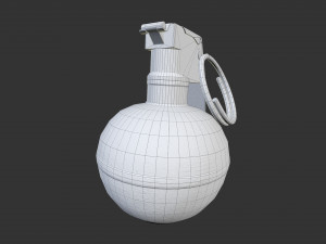 m33 frag grenade 3D 모델