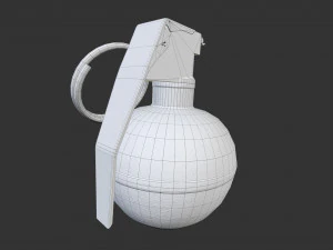 m33 frag grenade 3D Model