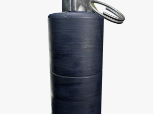 mk3 concussion grenade Modelo 3D