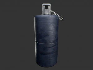 mk3 concussion grenade 3D Model