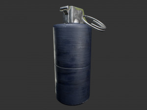 mk3 concussion grenade 3D Model