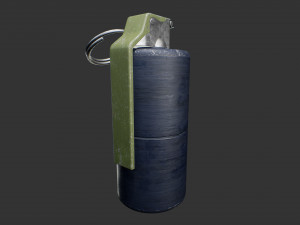 mk3 concussion grenade 3D Model
